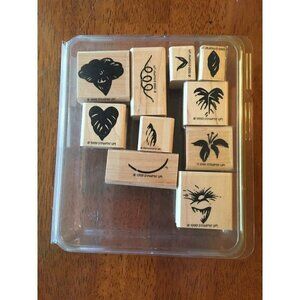 Stampin’ Up Any Occasion! Flowers, Stems, Leaves 10 Stamps Scrapbooking Cards